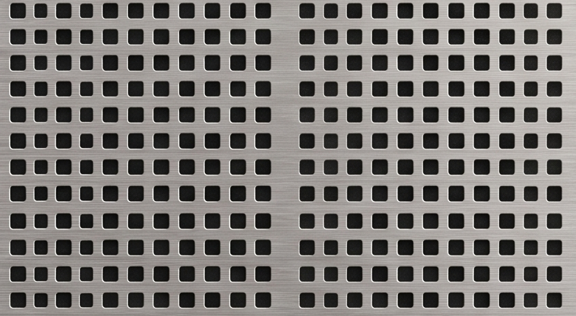 Square hole metal perforated sheet SS 304 manufacturer
